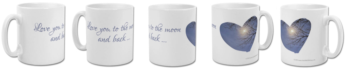 Love you to the moon and back Mug (photo version)