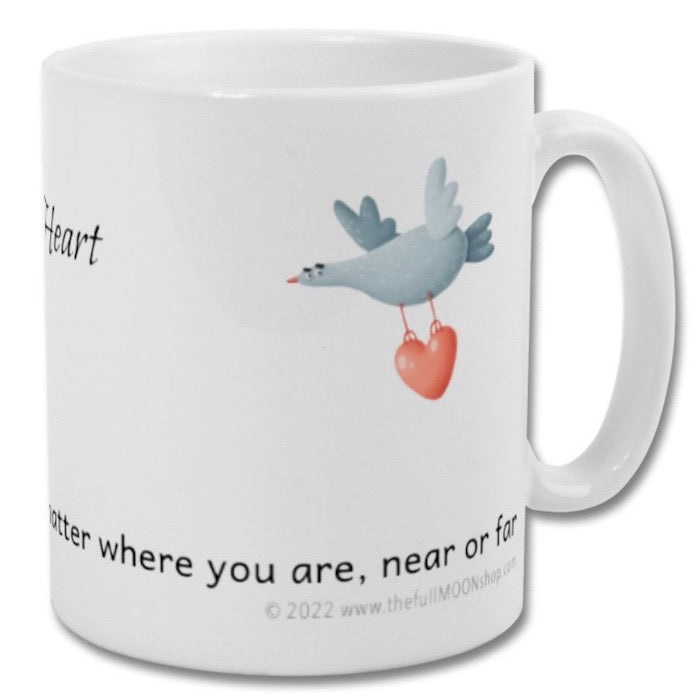 Love You by My Heart Mug