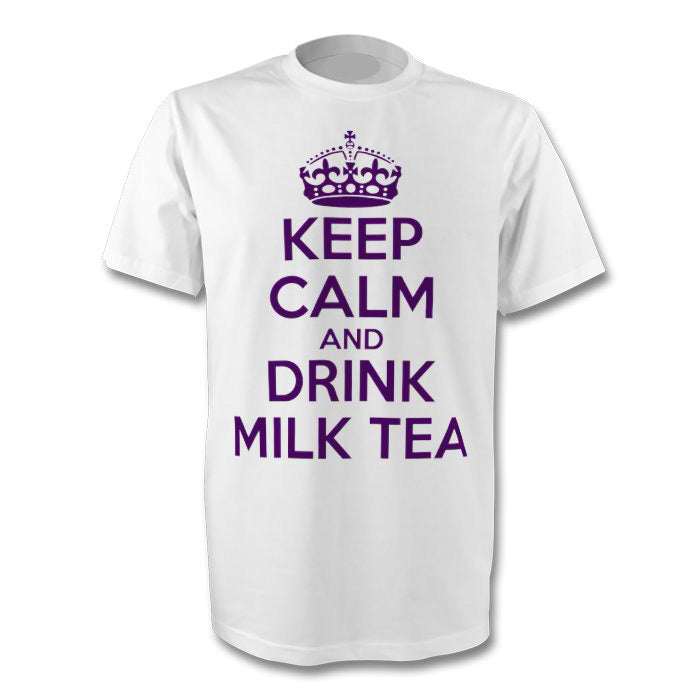 KEEP CALM and DRINK MILK TEA t-shirt