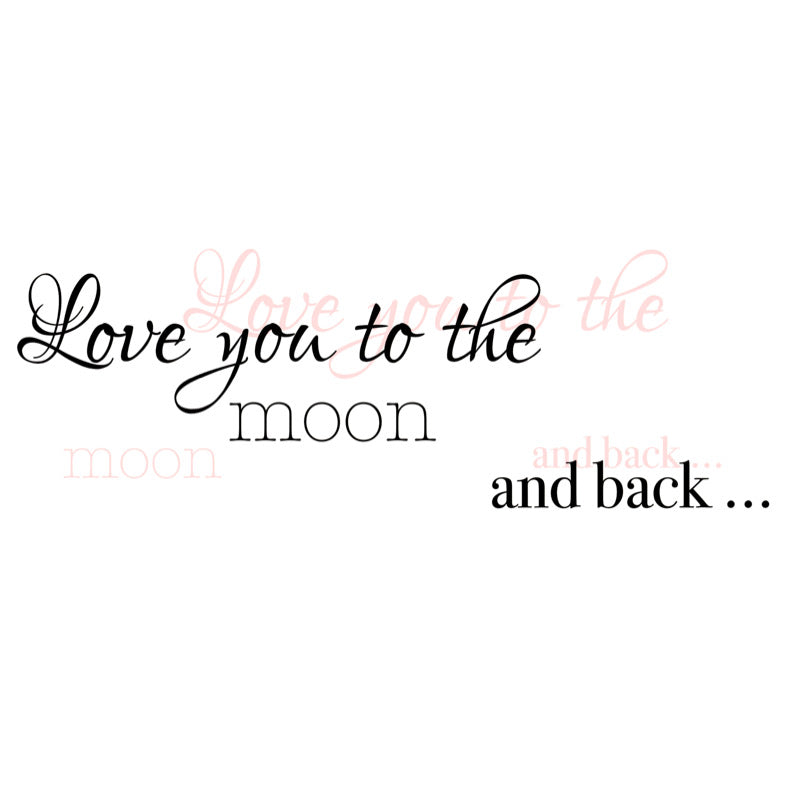 Love you to the moon and back Mug