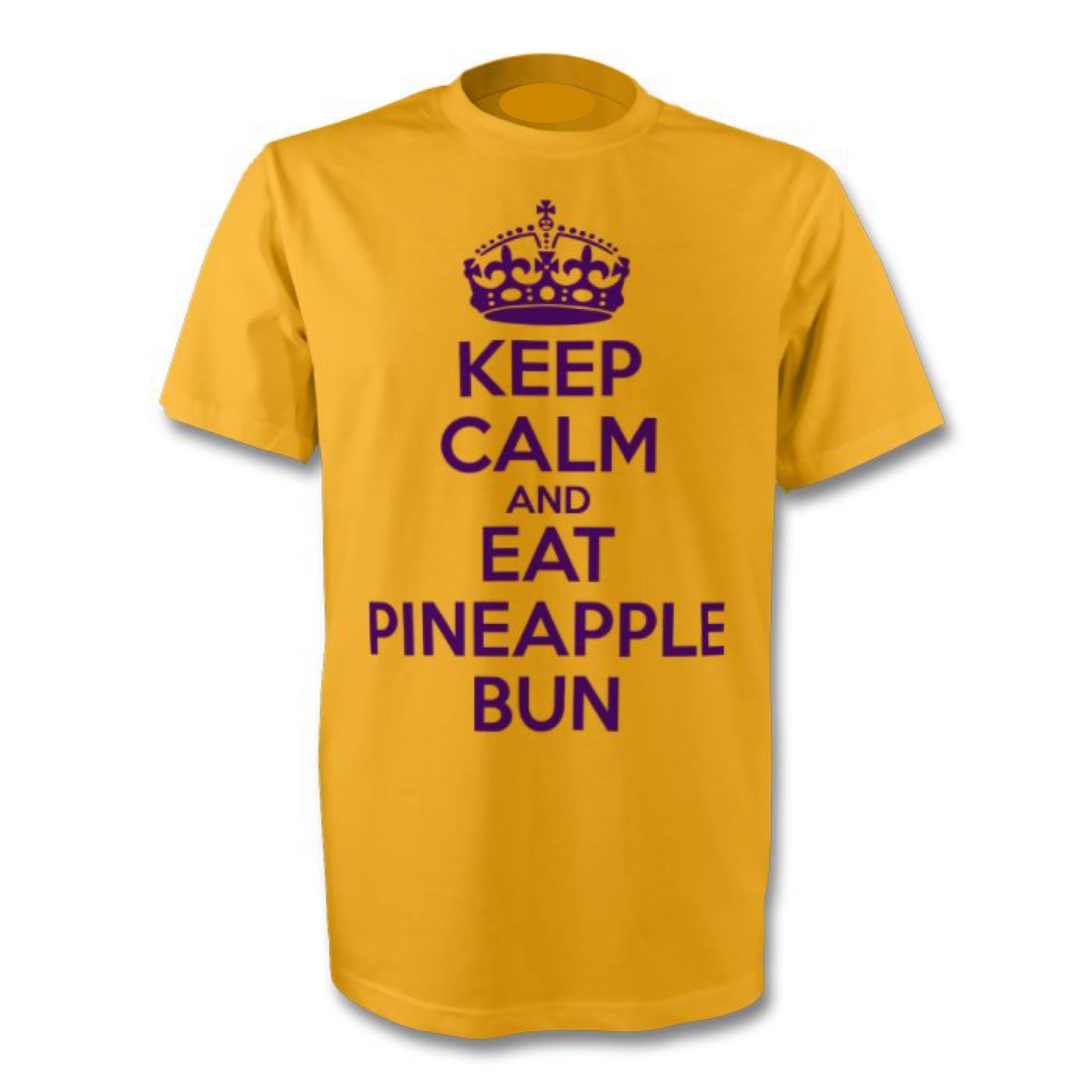 KEEP CALM and EAT PINEAPPLE BUN t-shirt