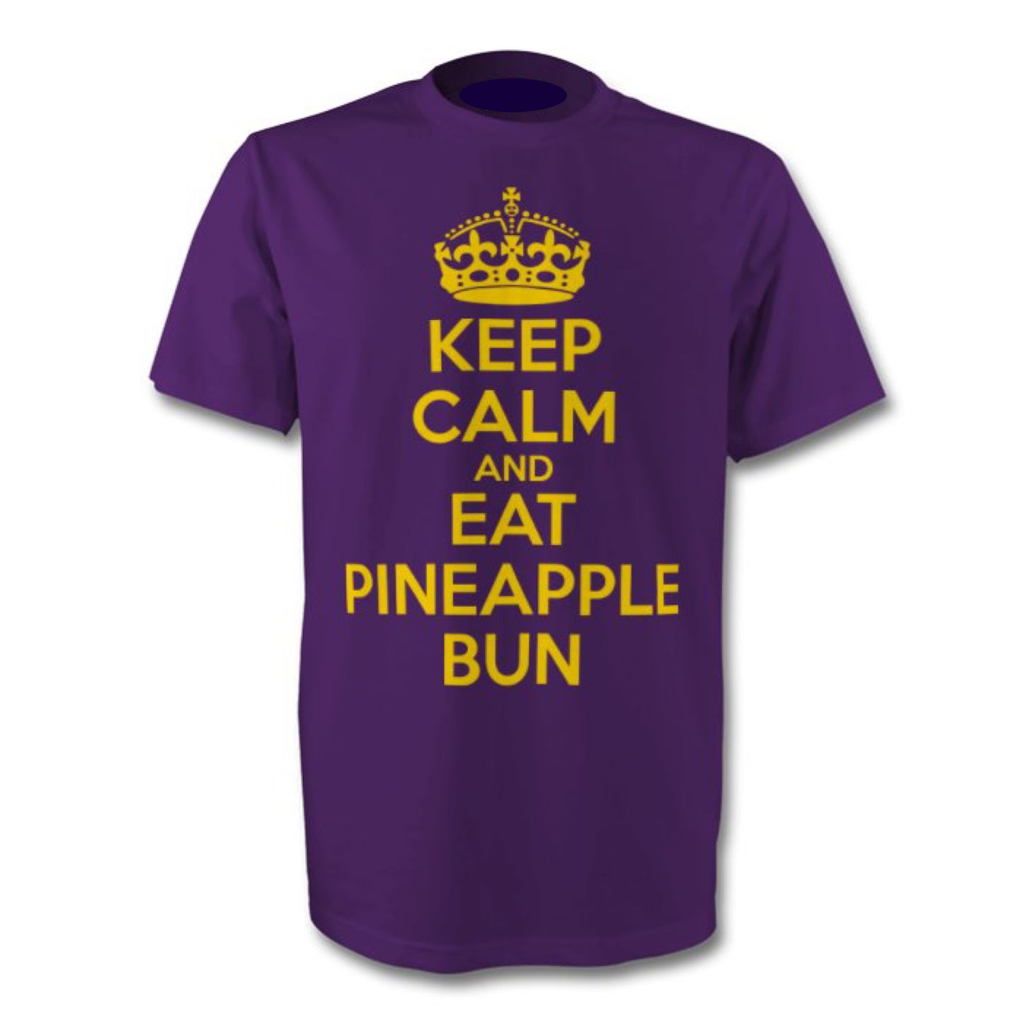 KEEP CALM and EAT PINEAPPLE BUN t-shirt